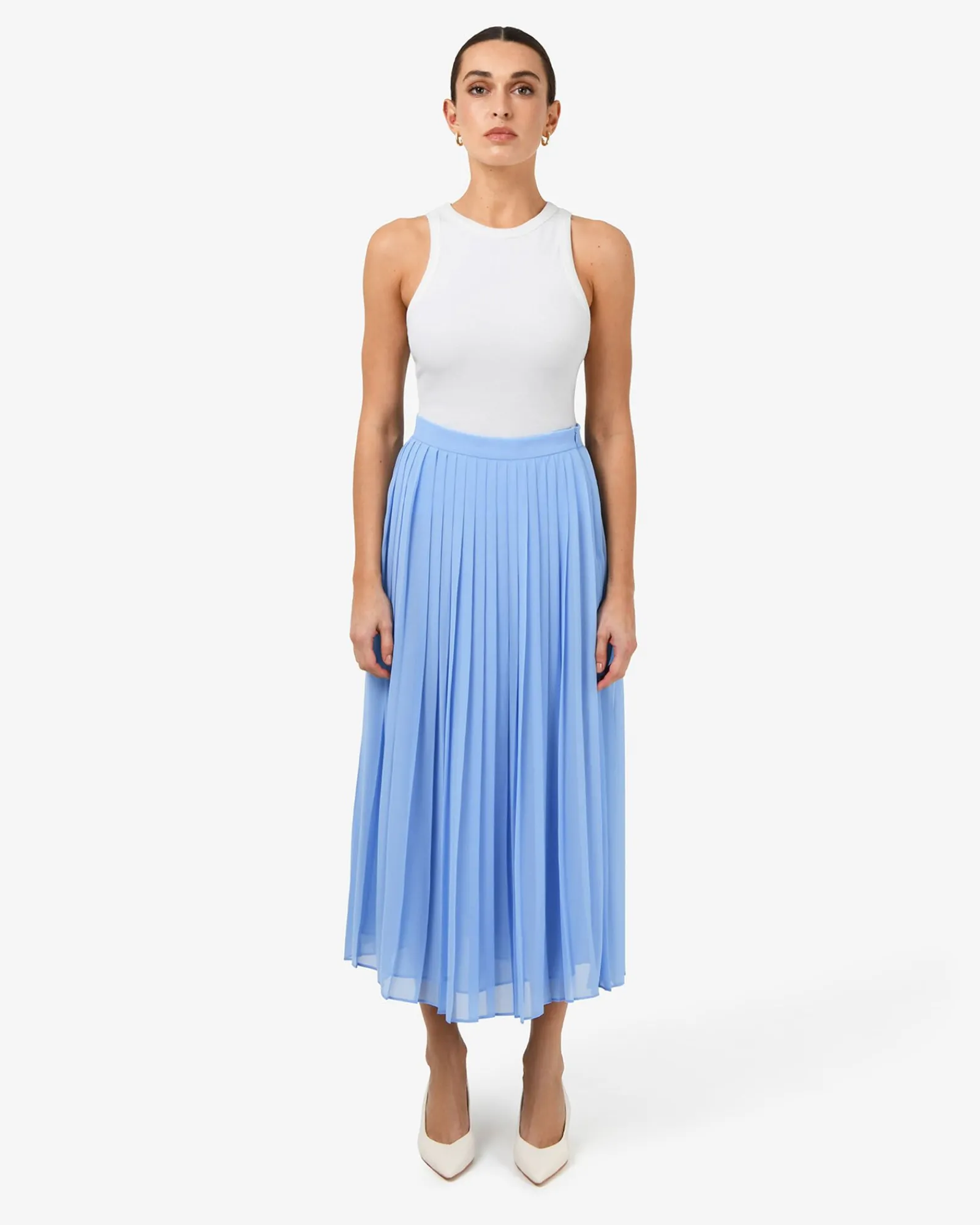 Forcast Melina Pleated Skirt* Midi & Maxi Skirts|Work Skirts