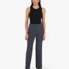 Forcast Merid Tailored Pants* High-Waisted Pants|Straight Leg Pants