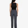 Forcast Merid Tailored Pants* High-Waisted Pants|Straight Leg Pants