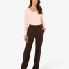 Forcast Merid Tailored Pants* High-Waisted Pants|Straight Leg Pants