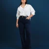 Forcast Merith Bootcut Jeans* High-Waisted Pants|Work Pants