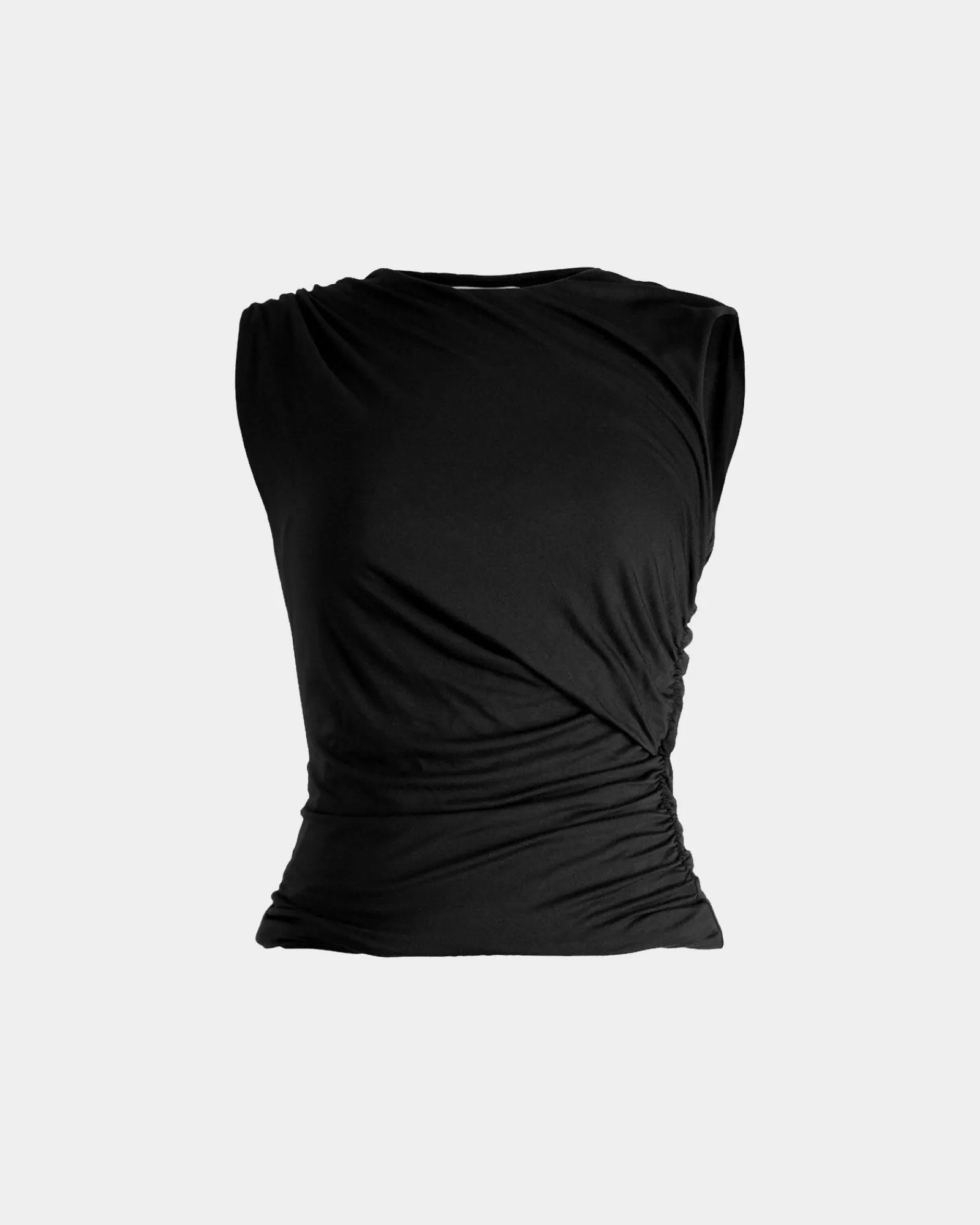 Forcast Mia Ruched Jersey Top* T-Shirts & Tops|Work Tops