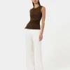 Forcast Mia Ruched Jersey Top* T-Shirts & Tops|Work Tops
