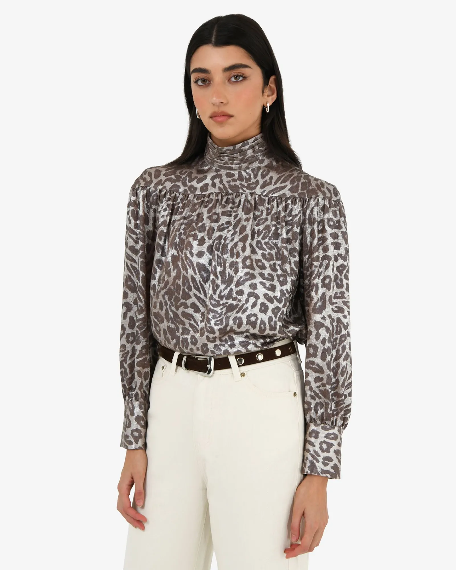 Forcast Mikala Suede Leather Belt* Belts