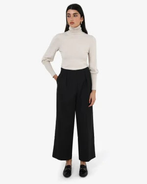 Forcast Milan Adjustable Waist Pants* High-Waisted Pants|Straight Leg Pants