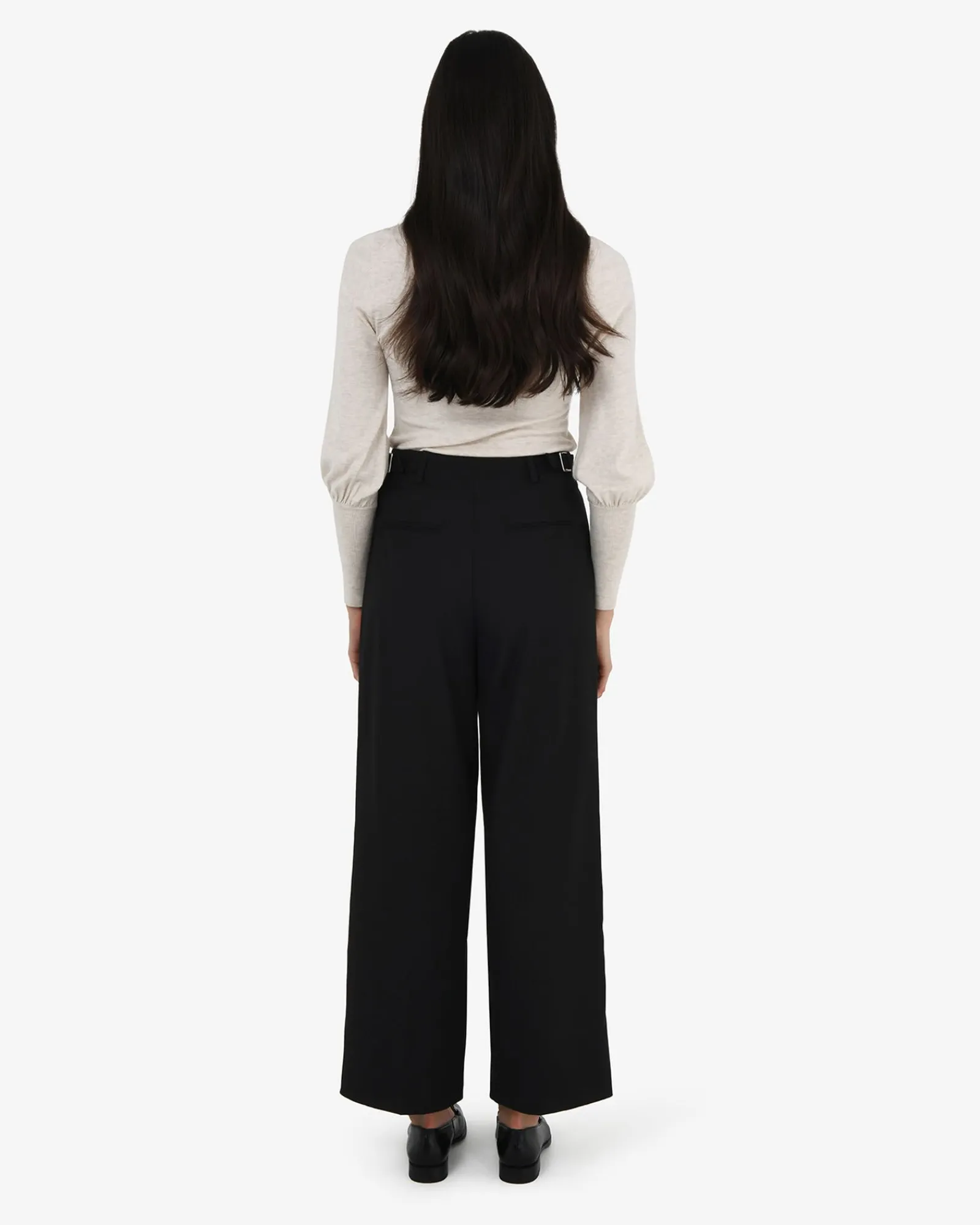 Forcast Milan Adjustable Waist Pants* High-Waisted Pants|Straight Leg Pants