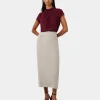 Forcast Milla Column Midi Skirt* Midi & Maxi Skirts|Work Skirts