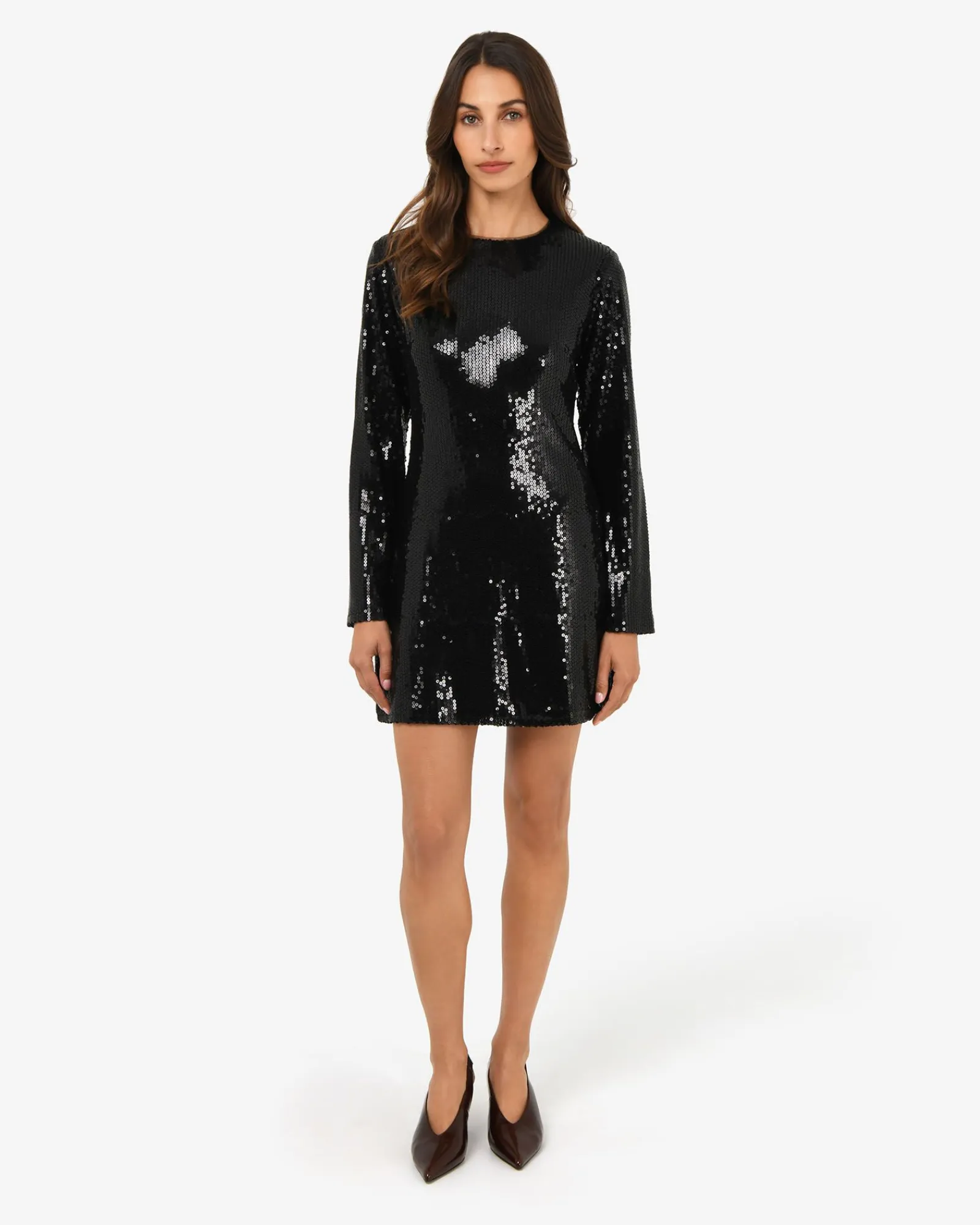 Forcast Mimi Shift Sequin Dress* Mini Dresses|Mini Dresses