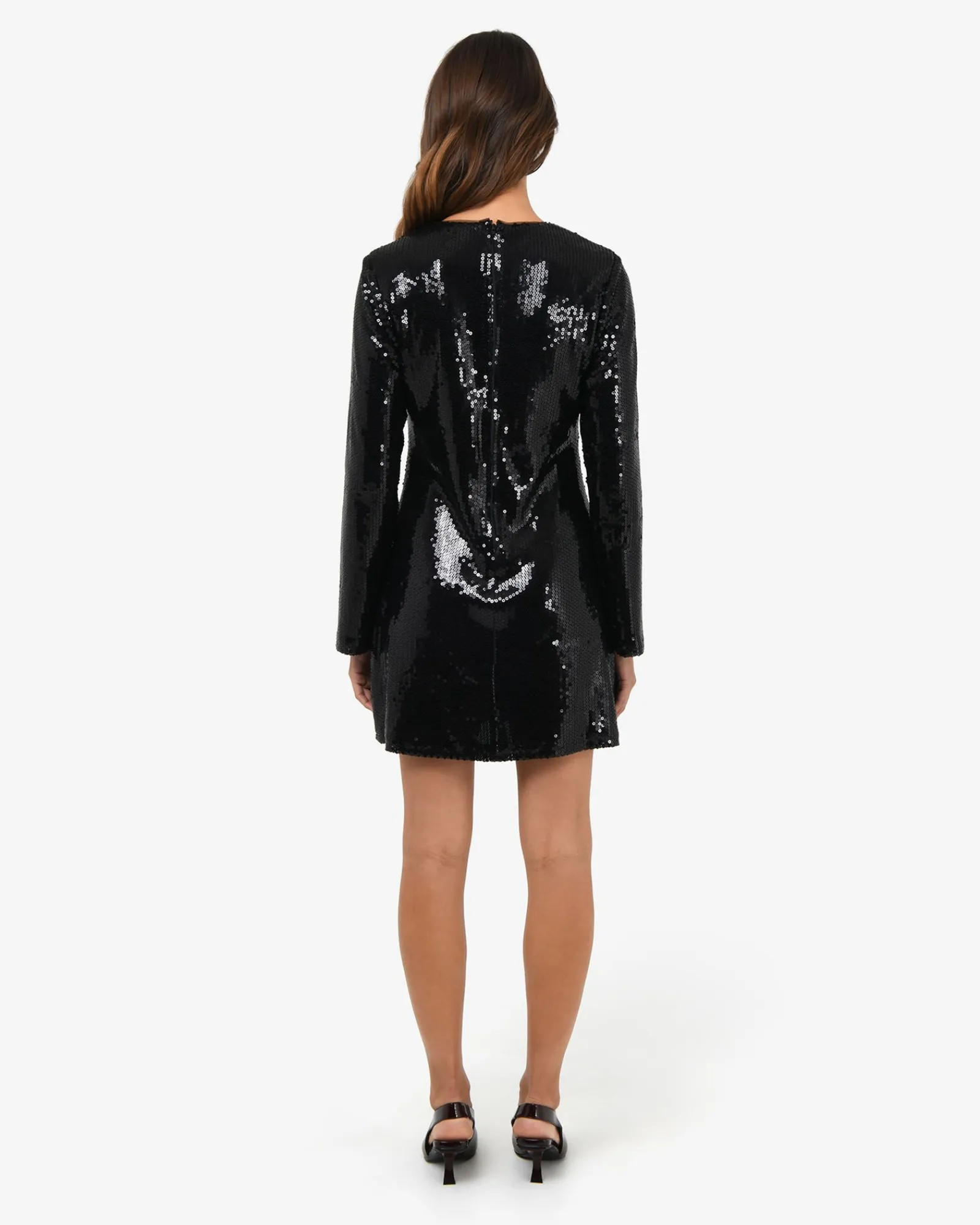 Forcast Mimi Shift Sequin Dress* Mini Dresses|Mini Dresses