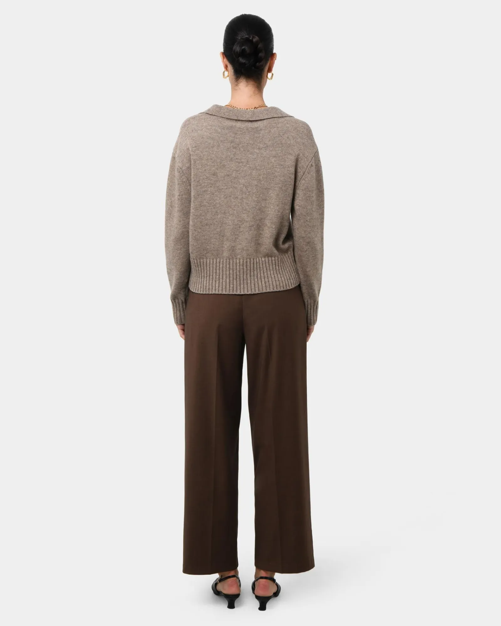 Forcast Mina Wool Blend Knit* T-Shirts & Tops|Long Sleeve Tops