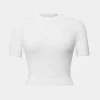 Forcast Murphy Crop Knit Top* T-Shirts & Tops|Work Tops