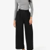 Forcast Nadia Buckle Wide Leg Pants* High-Waisted Pants|Wide-Leg Pants