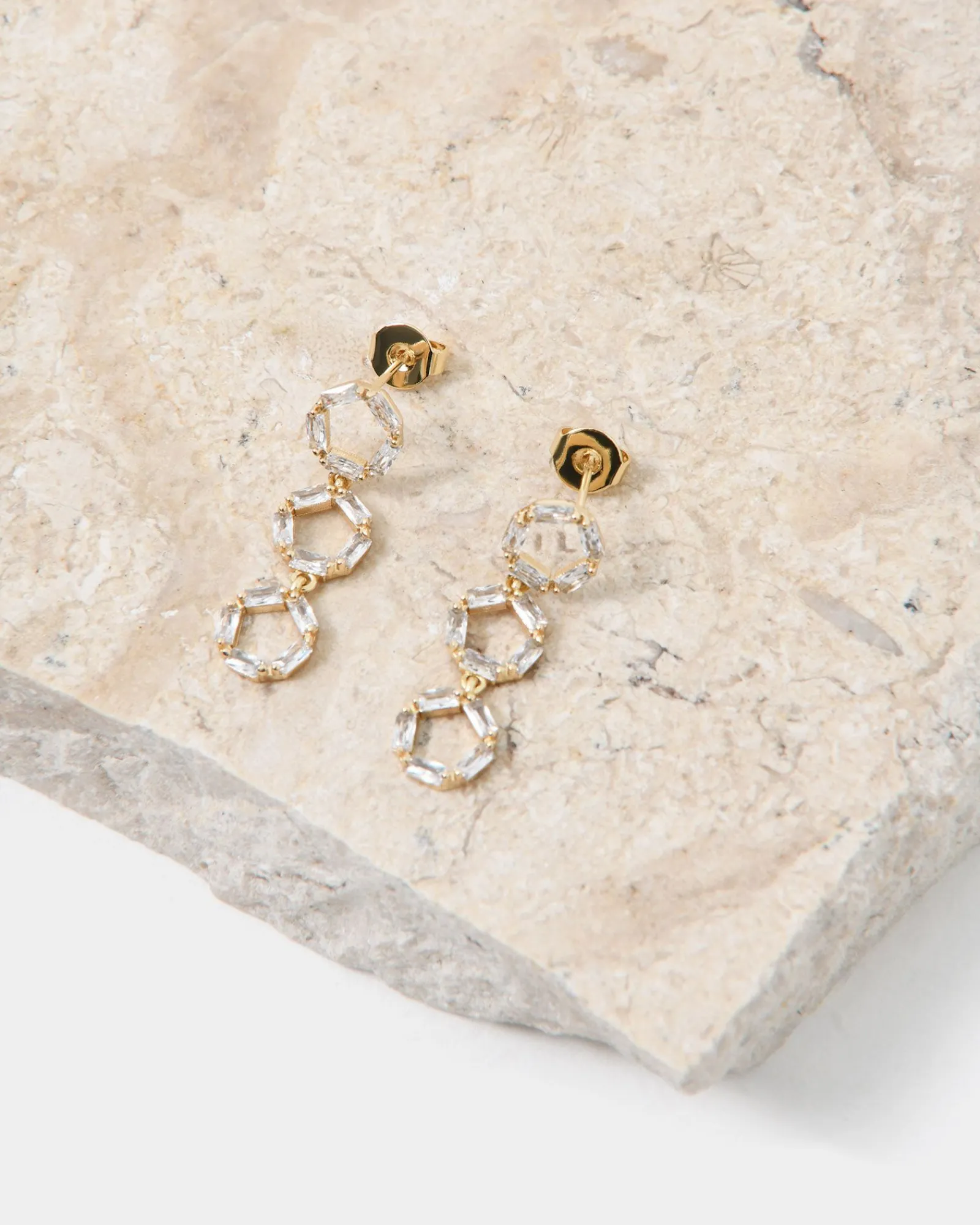 Forcast Naya 16k Plated Earrings* Earrings