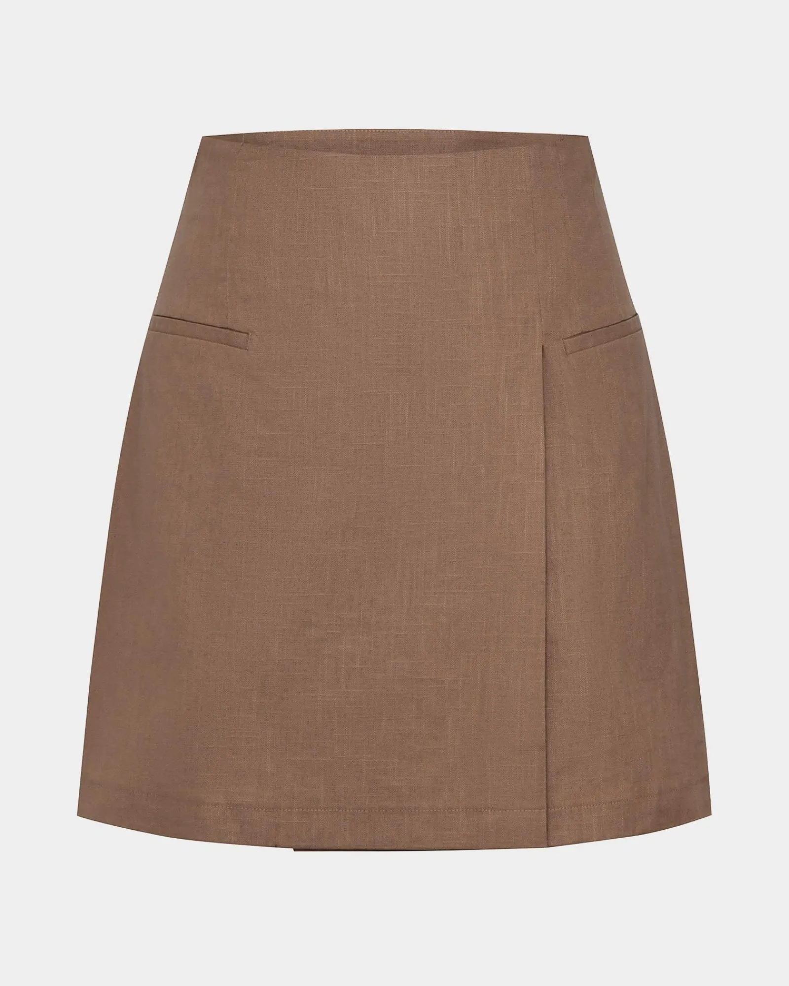 Forcast Nia Mini Linen Skirt* Conscious|Mini Skirts