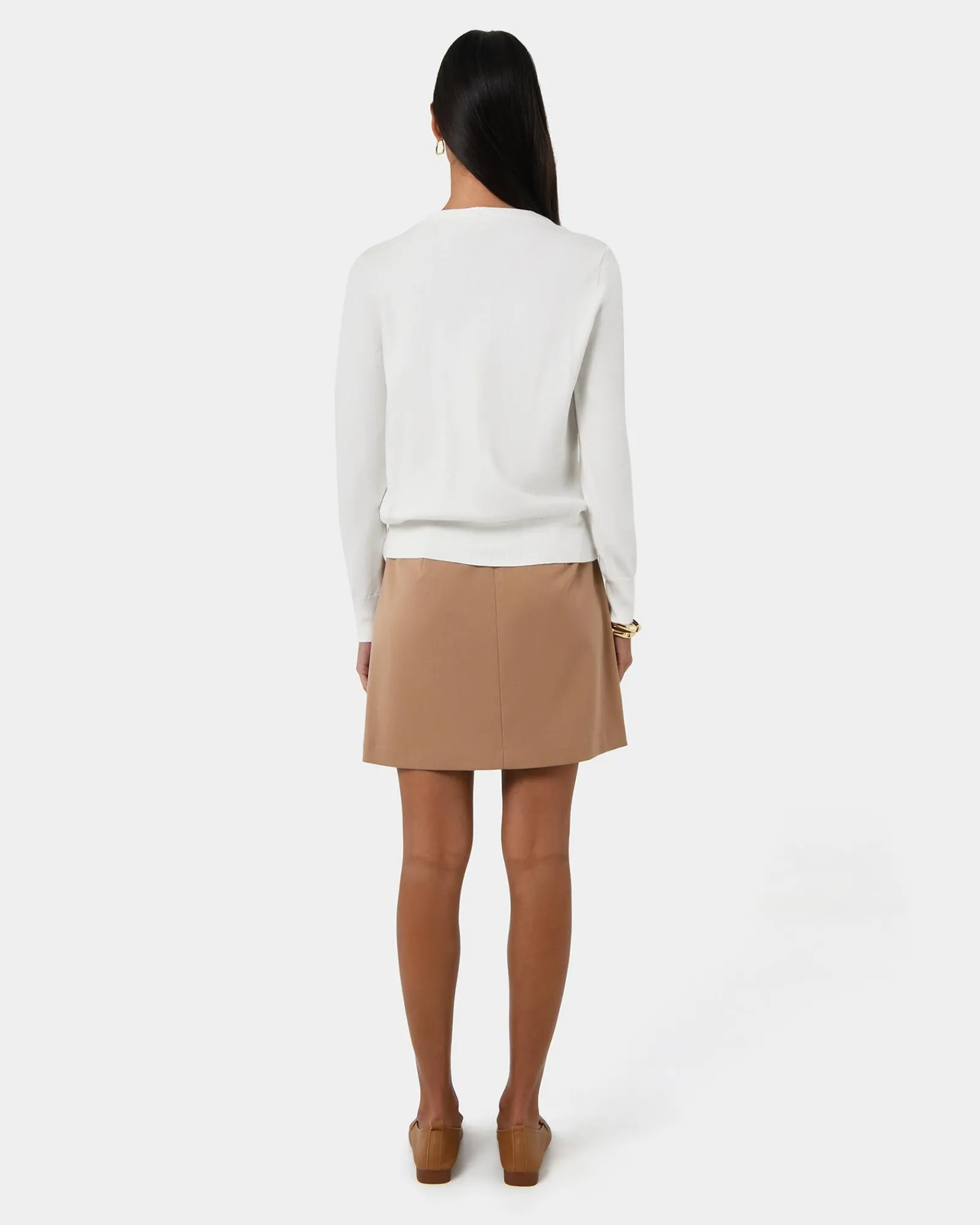 Forcast Nicolette V-neck Knit Cardigan* T-Shirts & Tops|Long Sleeve Tops