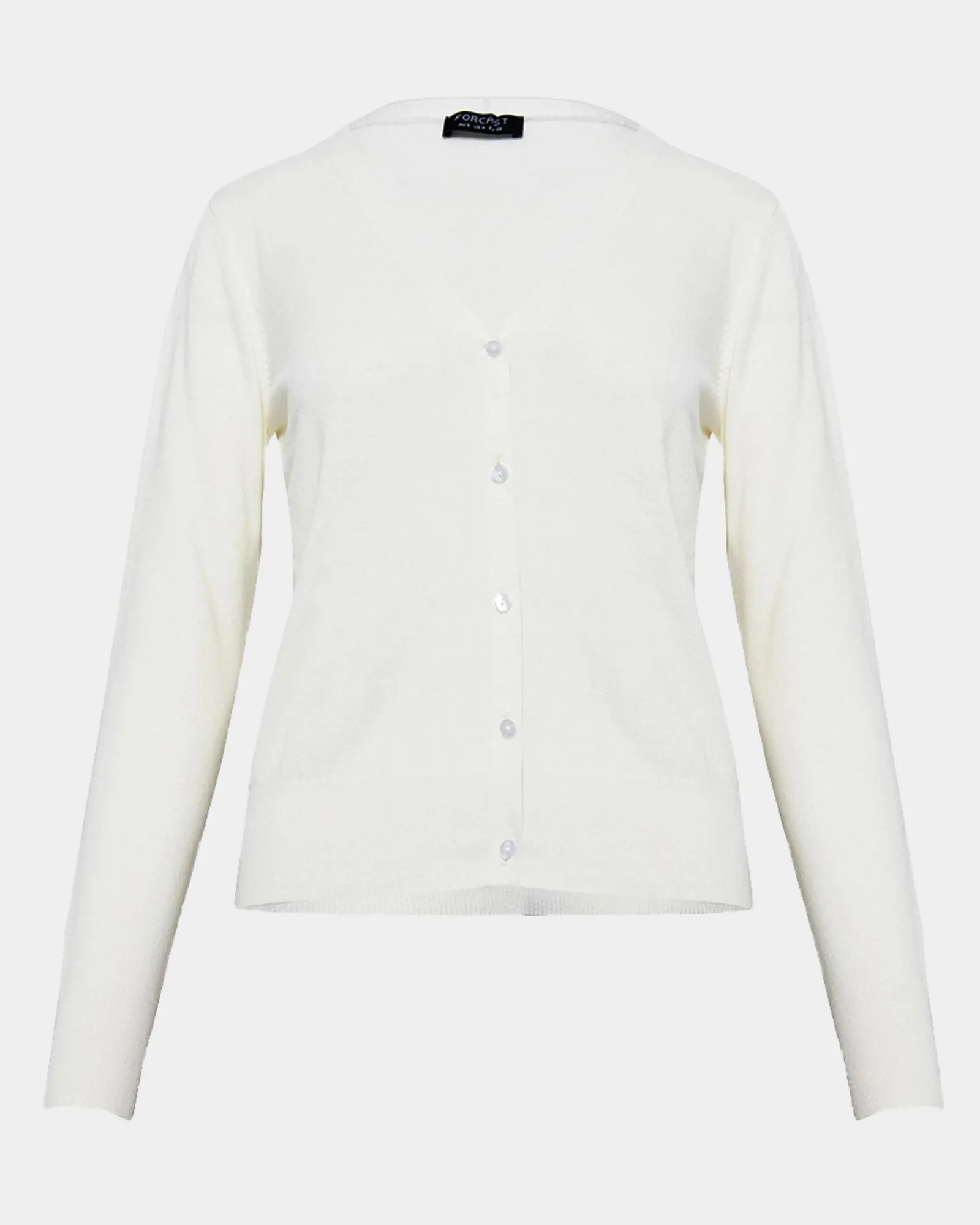 Forcast Nicolette V-neck Knit Cardigan* T-Shirts & Tops|Long Sleeve Tops