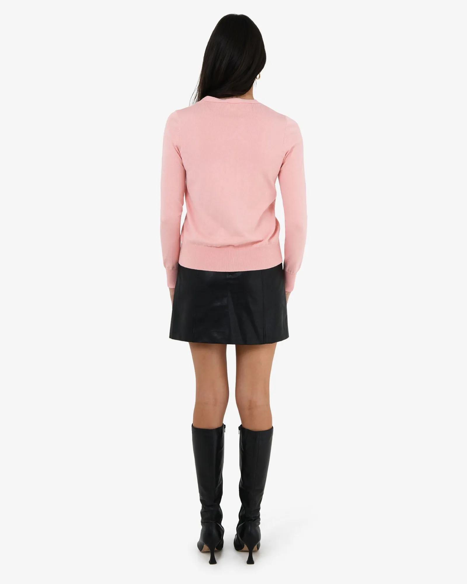 Forcast Nicolette V-neck Knit Cardigan* T-Shirts & Tops|Long Sleeve Tops