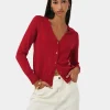 Forcast Nicolette V-neck Knit Cardigan* Long Sleeve Tops|Work Tops