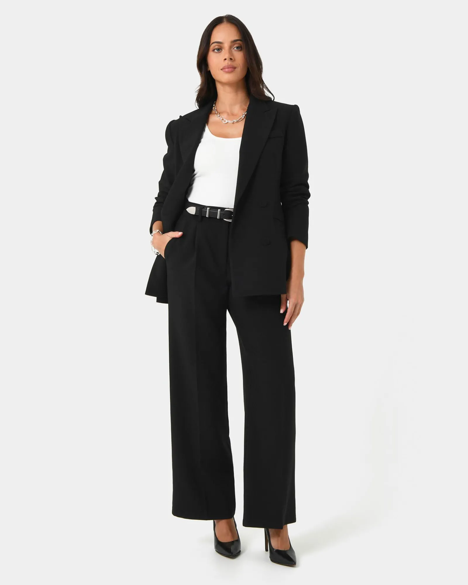 Forcast Nikki Double Breasted Blazer* Jackets & Blazers|Matching Sets