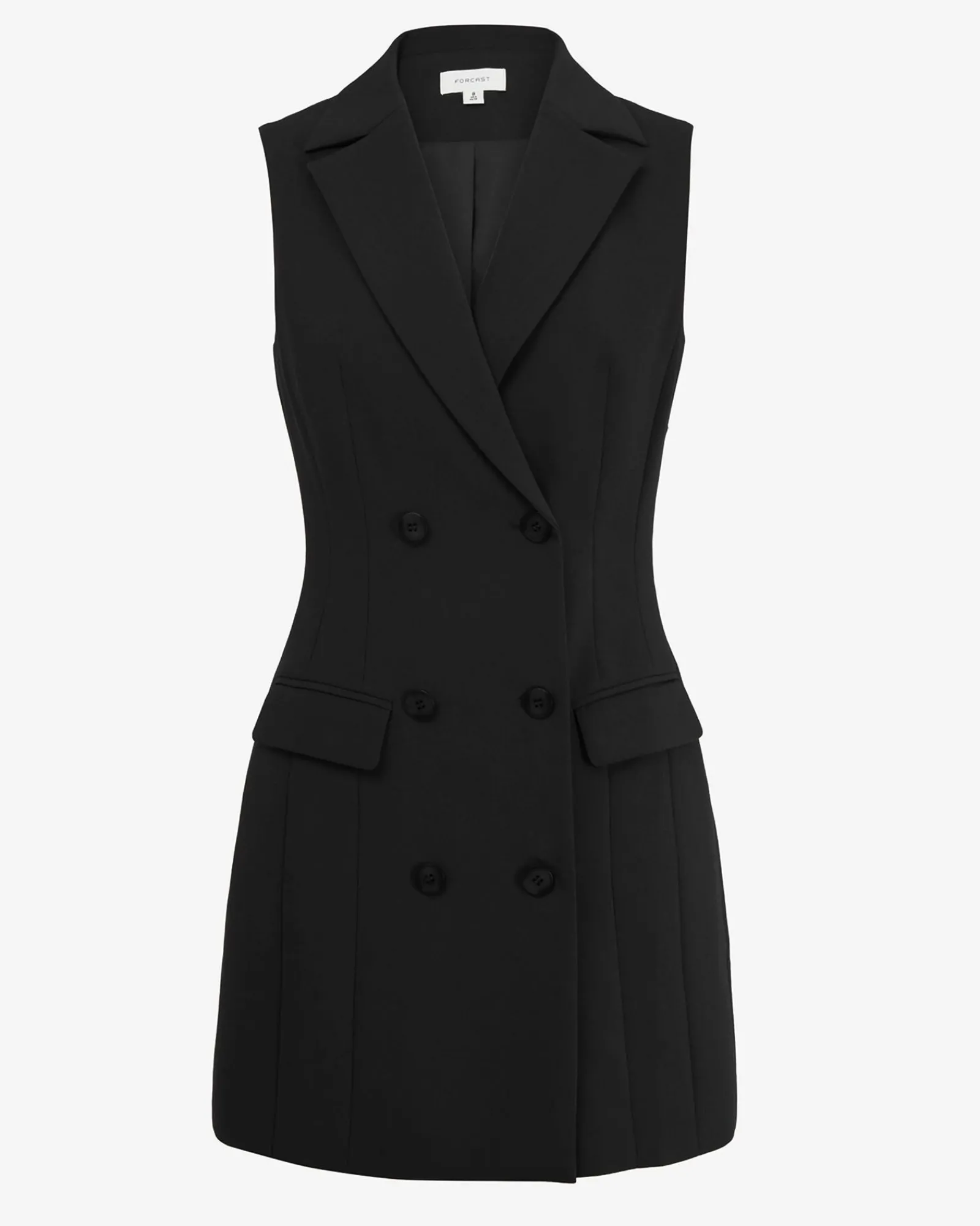 Forcast Nikki Double Breasted Dress* Mini Dresses|Mini Dresses