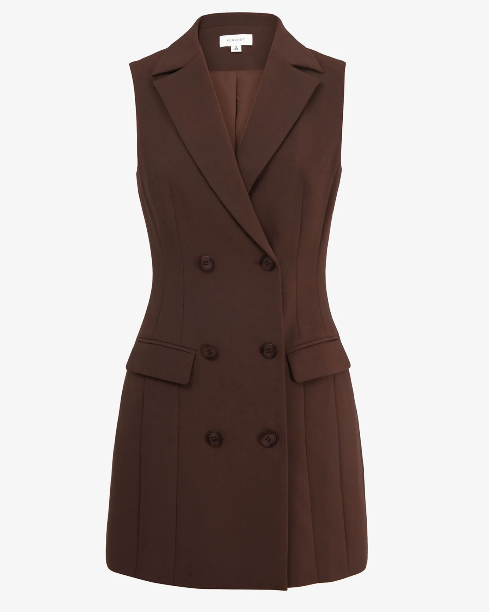 Forcast Nikki Double Breasted Dress* Mini Dresses|Mini Dresses