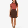 Forcast Nikki Mini Wrap Skirt* Mini Skirts|Work Skirts