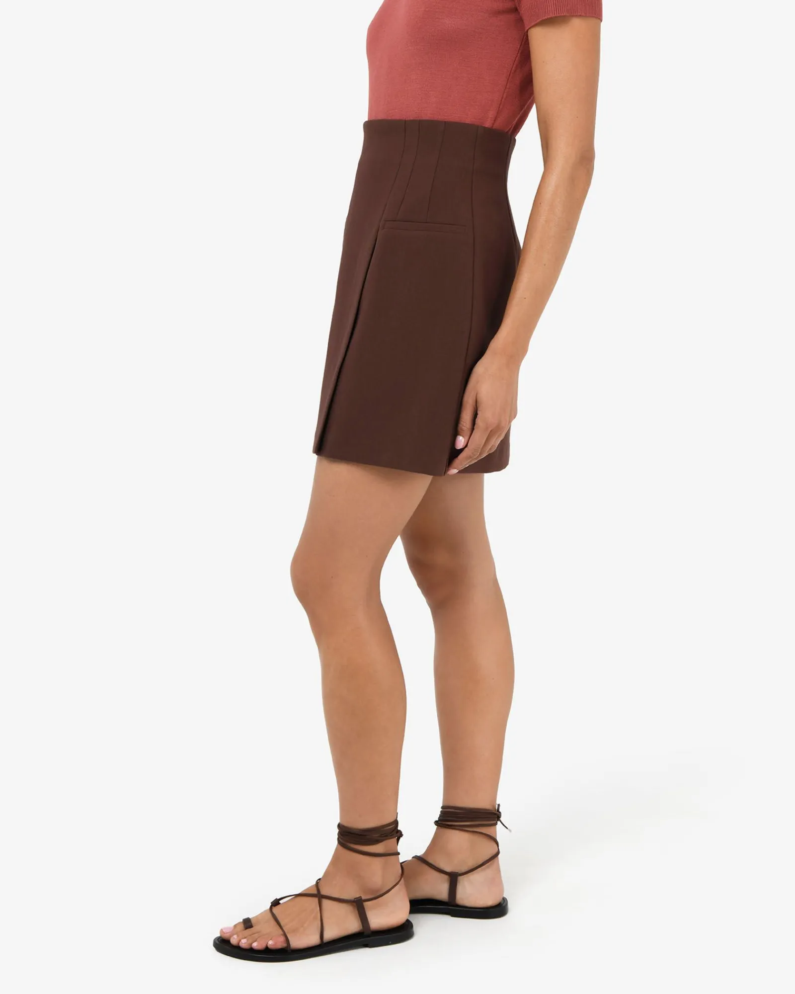 Forcast Nikki Mini Wrap Skirt* Mini Skirts|Work Skirts
