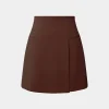 Forcast Nikki Mini Wrap Skirt* Mini Skirts|Work Skirts