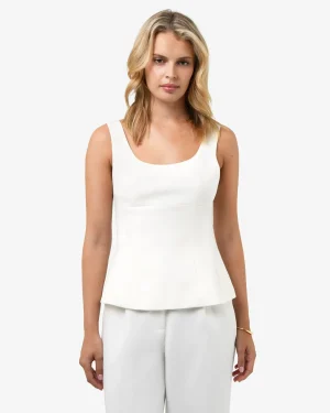 Forcast Nikki Peplum Top* T-Shirts & Tops|Work Tops