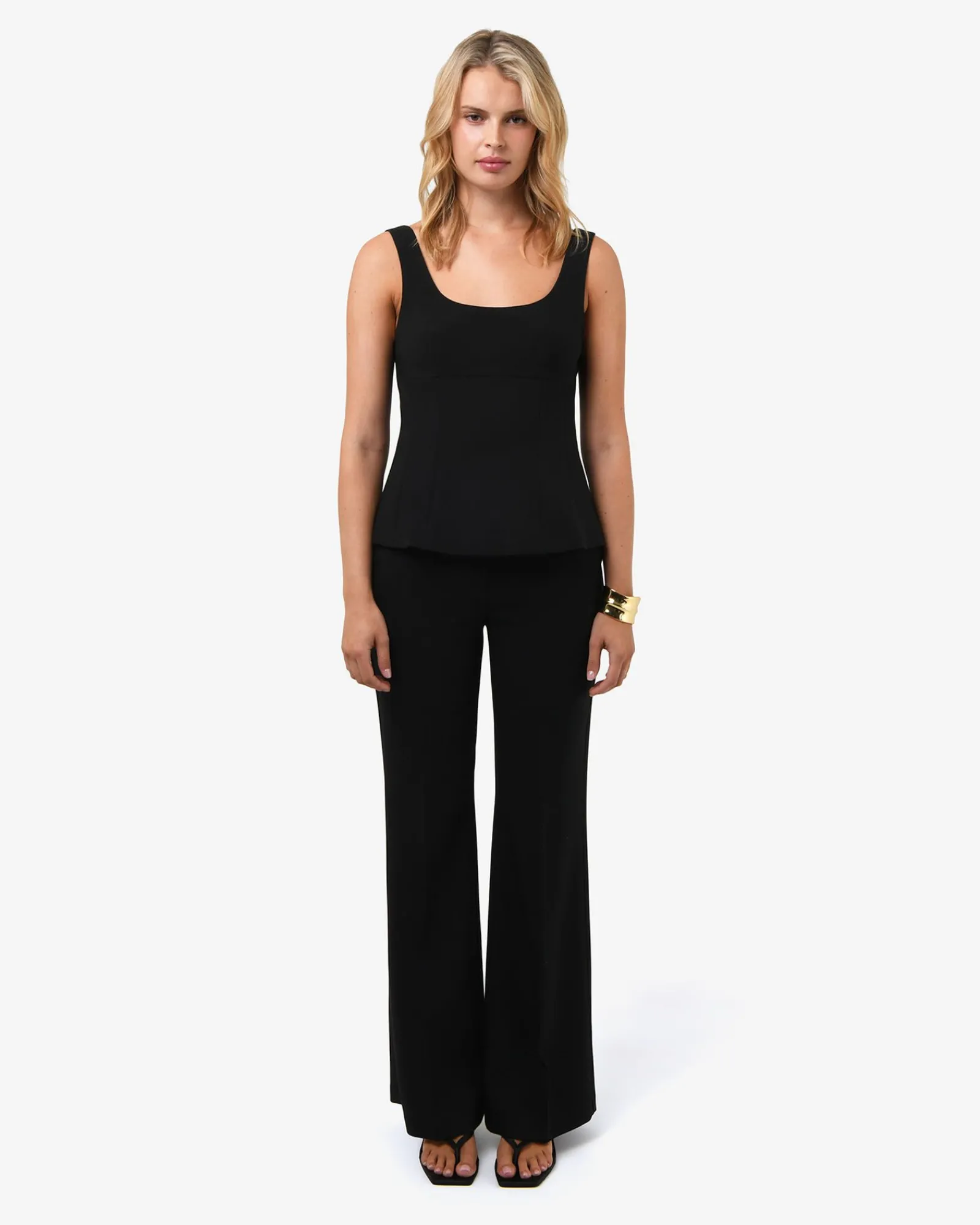 Forcast Nikki Peplum Top* T-Shirts & Tops|Work Tops