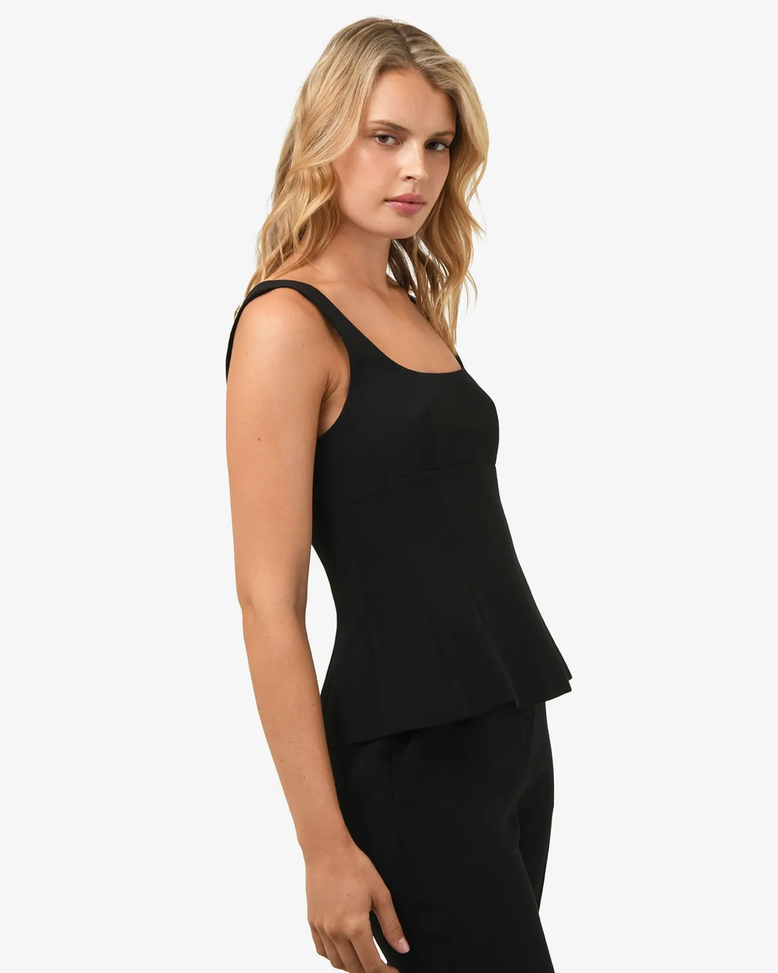 Forcast Nikki Peplum Top* T-Shirts & Tops|Work Tops