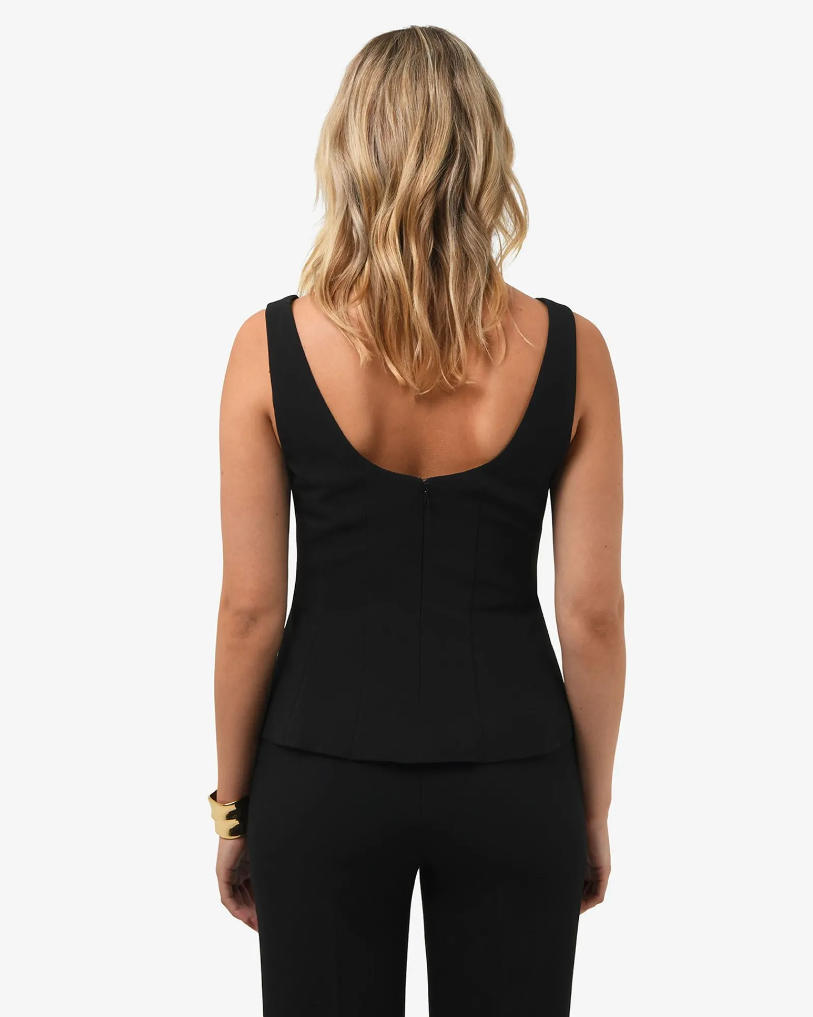 Forcast Nikki Peplum Top* T-Shirts & Tops|Work Tops