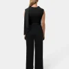 Forcast Nikki Tailored Elastic Pants* High-Waisted Pants|Wide-Leg Pants