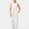Forcast Nikki Tailored Pants* High-Waisted Pants|Straight Leg Pants