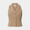 Forcast Nikki Tailored Vest* T-Shirts & Tops|Work Tops