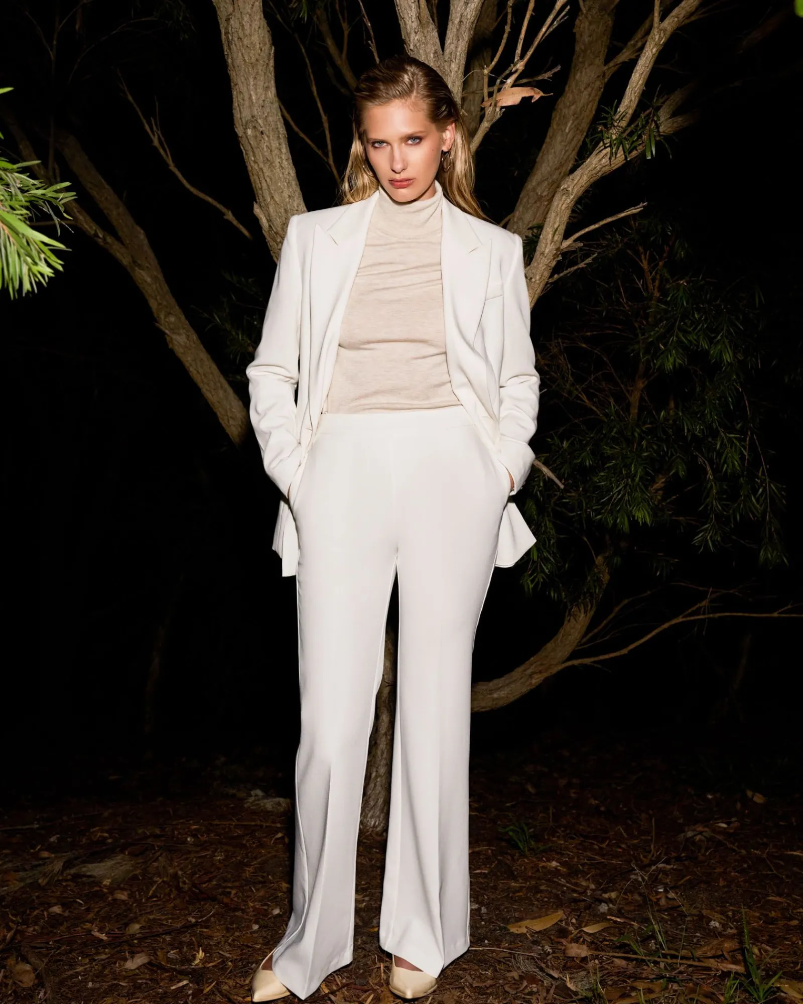 Forcast Nolan High Neck Knit* T-Shirts & Tops|Long Sleeve Tops