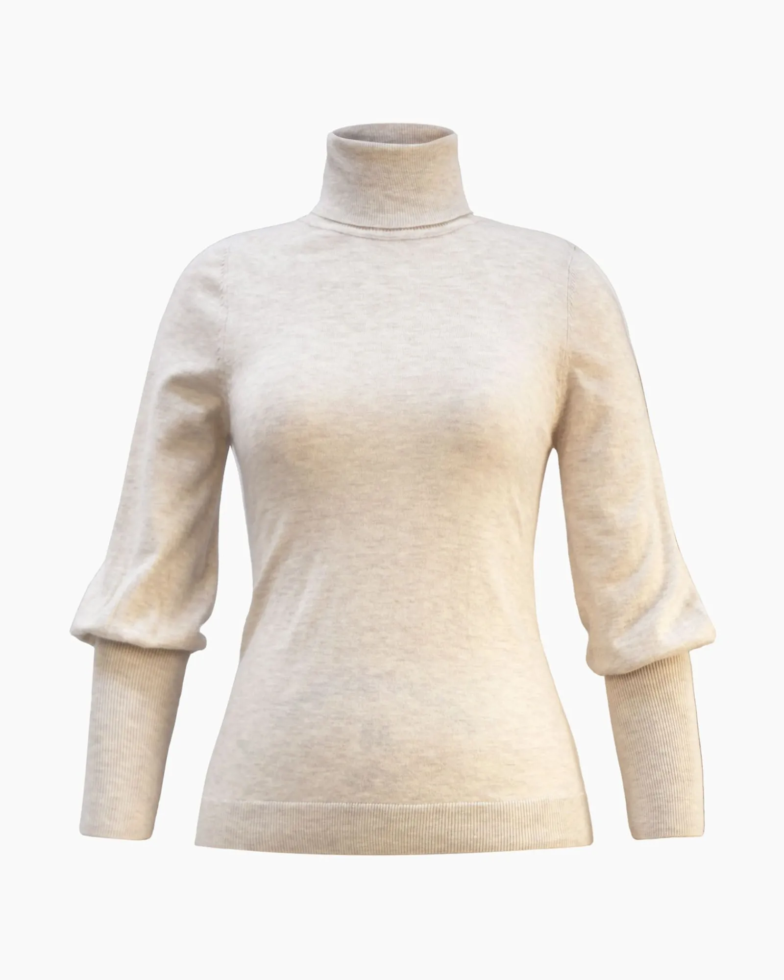 Forcast Nolan High Neck Knit* T-Shirts & Tops|Long Sleeve Tops