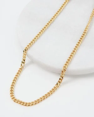 Forcast Olive 16k Plated Necklace* Necklaces