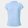 Forcast Olivia Pleated High Neck Top* T-Shirts & Tops|Work Tops
