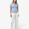 Forcast Paige Short Sleeve Blouse* Shirts & Blouses|Work Tops