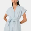 Forcast Paris Linen Midi Dress* Conscious|Midi Dresses