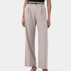 Forcast Perry Linen Tailored Pants* High-Waisted Pants|Straight Leg Pants