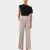 Forcast Perry Linen Tailored Pants* High-Waisted Pants|Straight Leg Pants