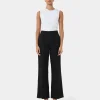 Forcast Perry Linen Tailored Pants* High-Waisted Pants|Straight Leg Pants