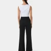 Forcast Perry Linen Tailored Pants* High-Waisted Pants|Straight Leg Pants
