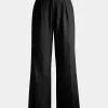 Forcast Perry Linen Tailored Pants* High-Waisted Pants|Straight Leg Pants