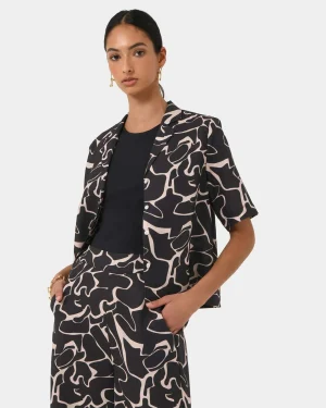 Forcast Pip Linen Blend Shirt* T-Shirts & Tops|Shirts & Blouses