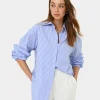 Forcast Piper Stripe Shirt* Long Sleeve Tops|Shirts & Blouses