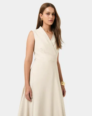 Forcast Polly Bias Midi Dress* Midi Dresses|Midi Dresses
