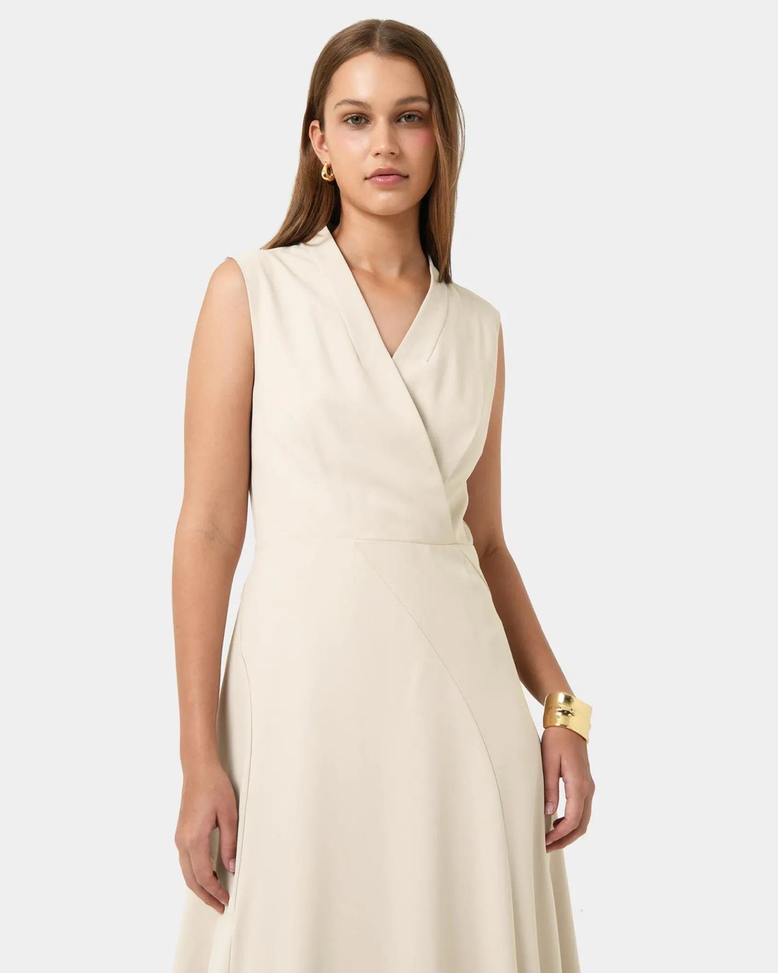 Forcast Polly Bias Midi Dress* Midi Dresses|Midi Dresses